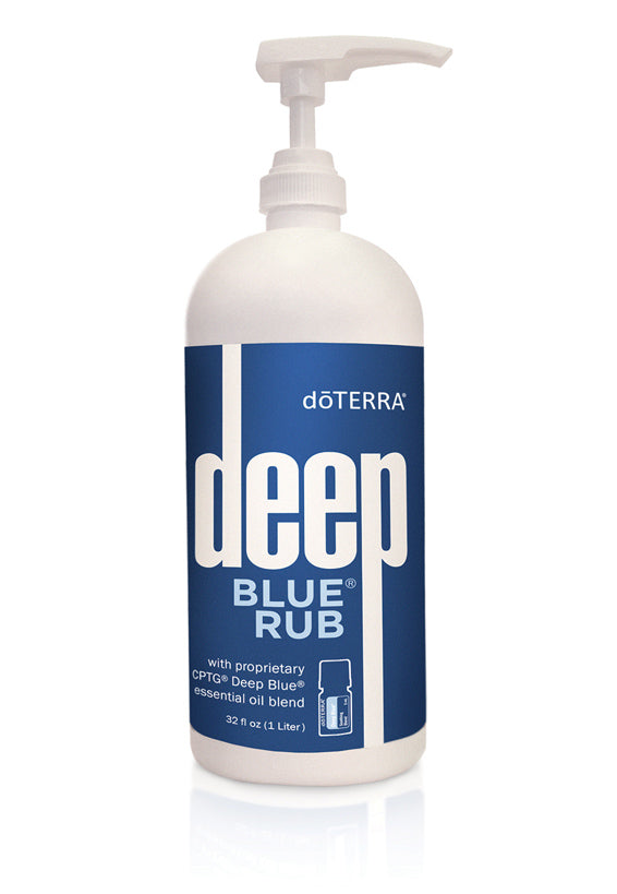doTERRA Deep Blue Rub Liter Bottle