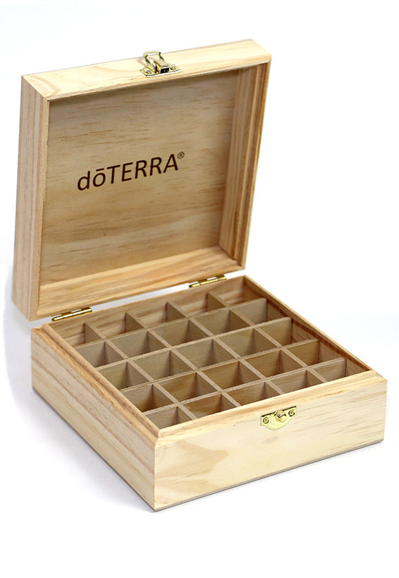 doTERRA Logo Engraved Wooden Box