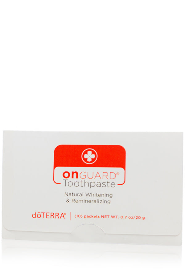 doTERRA On Guard Natural Whitening Toothpaste Samples
